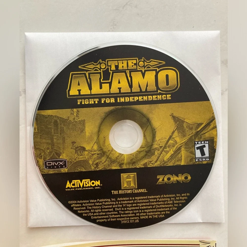 The Alamo Fight For Independence PC Game CIB